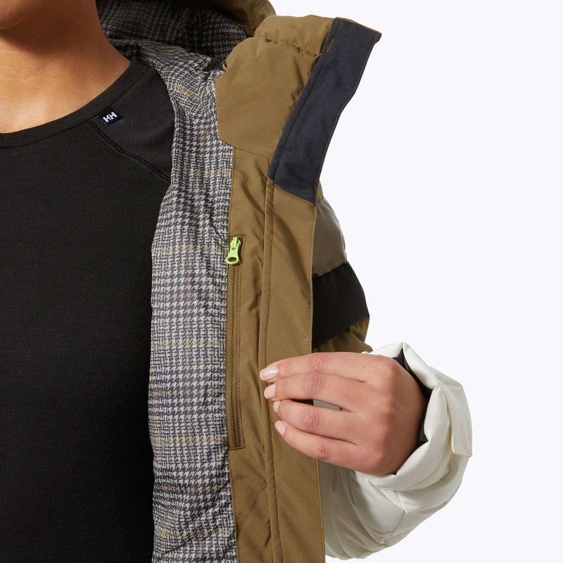 Geacă de schi pentru femei Helly Hansen Imperial Puffy sepia 8
