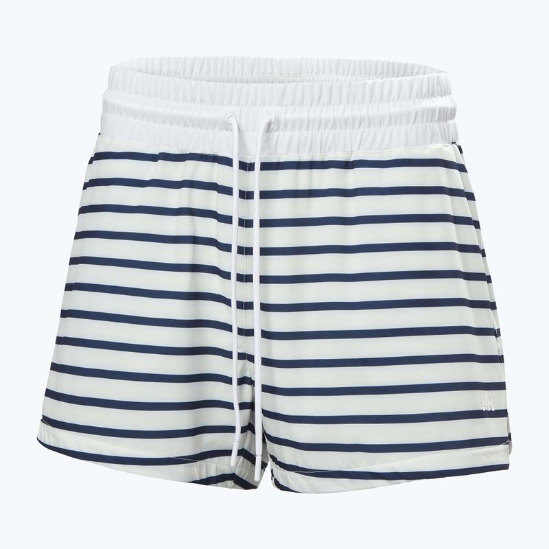 Pantaloni scurți de navigație pentru femei Helly Hansen Thalia 4" white navy stripe 5