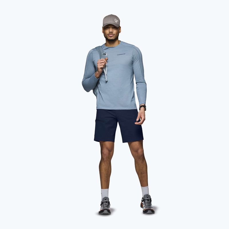 Pantaloni scurți de trekking pentru bărbați NORRONA Falketind Flex 1 Light indigo night 2