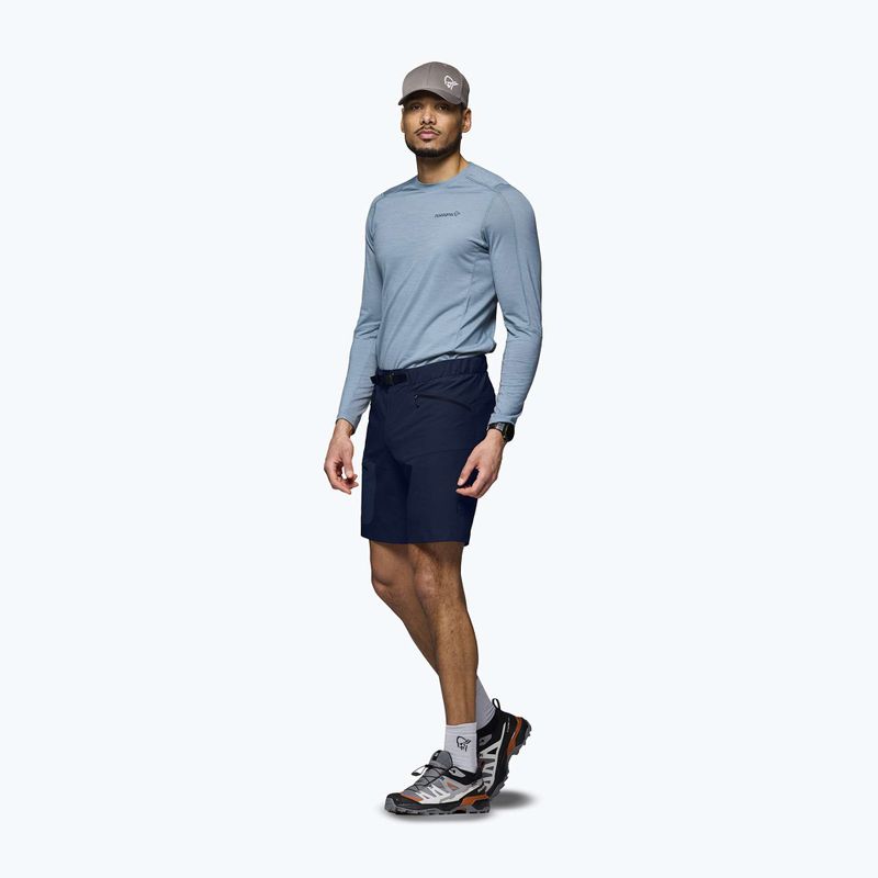 Pantaloni scurți de trekking pentru bărbați NORRONA Falketind Flex 1 Light indigo night 5