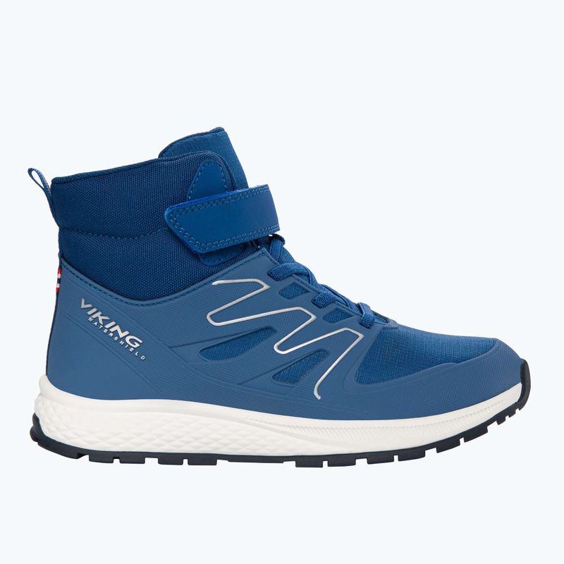 Ghete pentru copii Viking Footwear Equip Defence Warm WP 1V blue/ navy 9