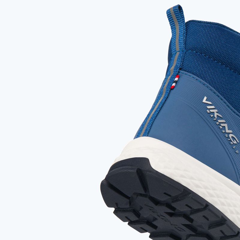 Ghete pentru copii Viking Footwear Equip Defence Warm WP 1V blue/ navy 12