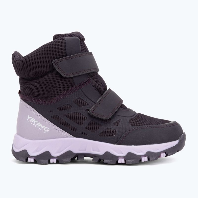 Încălțăminte pentru copii Viking Footwear Track Warm Waterproof 2V aubergine 2
