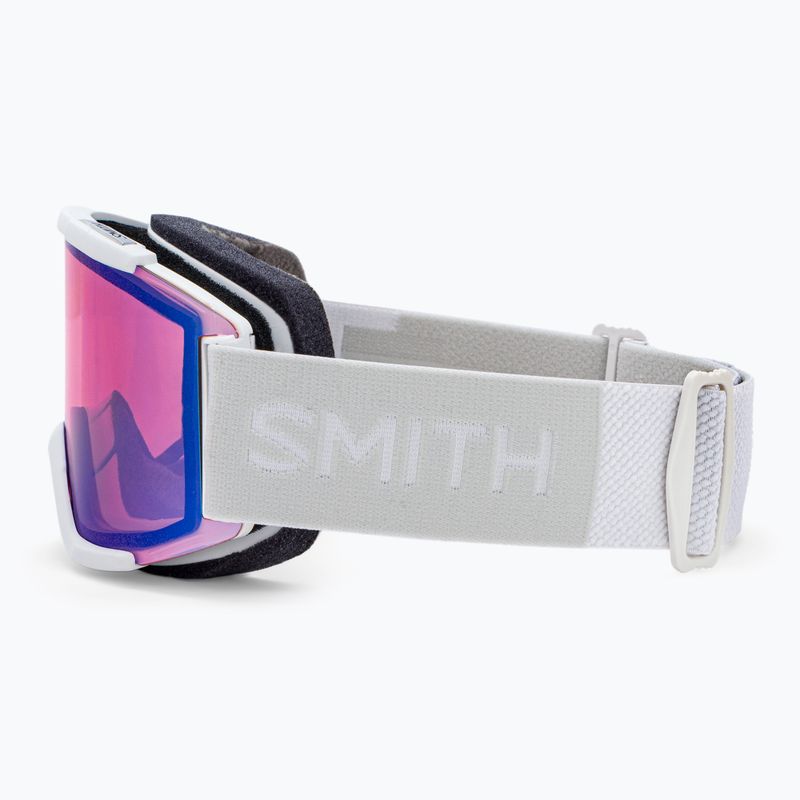 Ochelari de schi Smith Squad white vapor/chromapop photochromic rose flash M00668 4