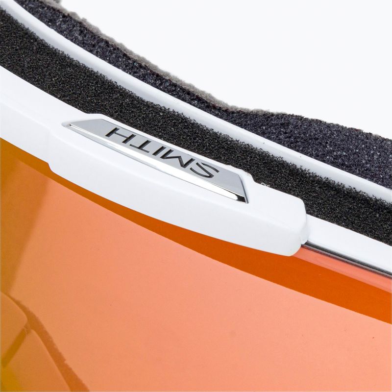 Ochelari de schi Smith Squad white vapor/chromapop photochromic red mirror M00668 5