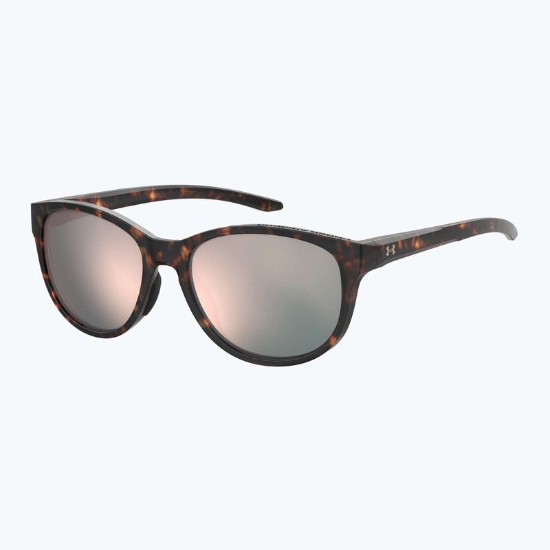 Ochelari de soare pentru femei Under Armour 0014/G/S S3 havana/rose gold multilayer 2