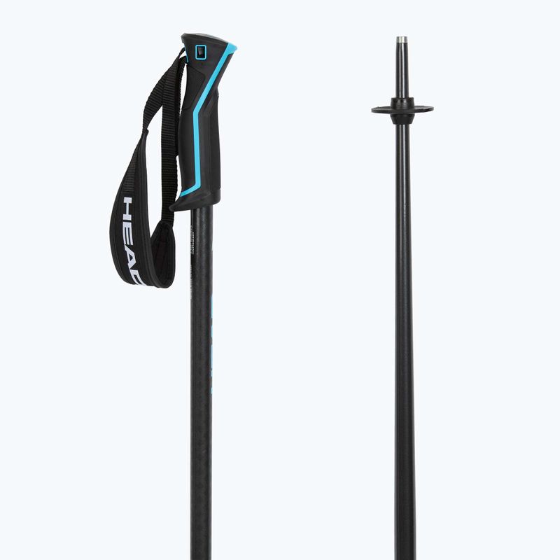 Bețe de schi HEAD Frontside carbon black/speed blue 3