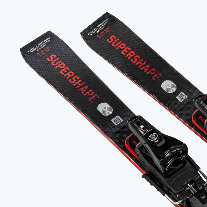Schiuri de coborâre HEAD Supershape e-Rally SW BB-PR + PRD 12 GW black/red 4