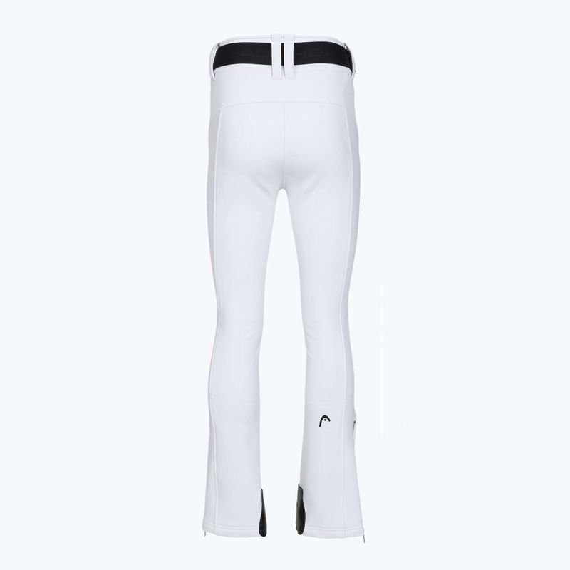 Pantaloni de schi pentru femei HEAD Performance Jet white 2