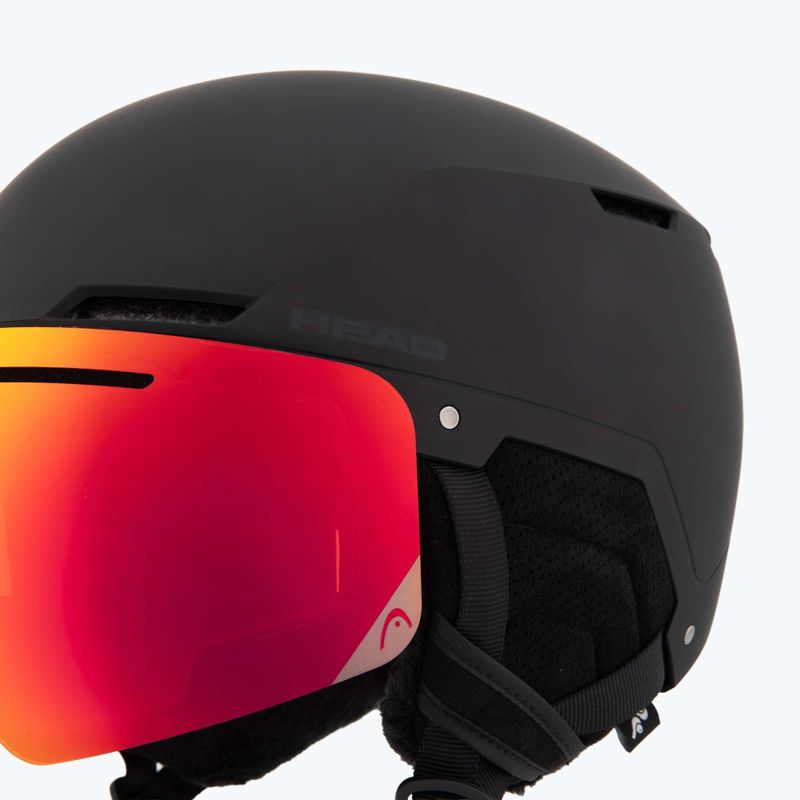 Cască de schi HEAD Cinema Pro black/red yellow 8