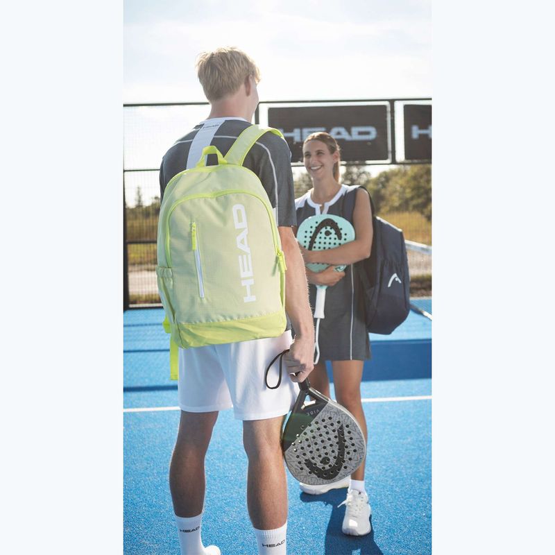 Rucsac de tenis HEAD Base 17 l verde ascuțit 7