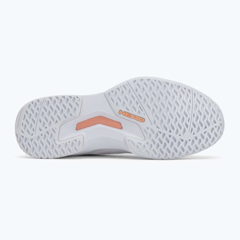 Încălțăminte de tenis pentru femei HEAD Sprint Team 4.0 white/ coral 4