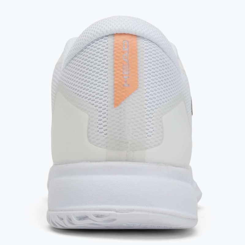 Încălțăminte de tenis pentru femei HEAD Sprint Team 4.0 white/ coral 6