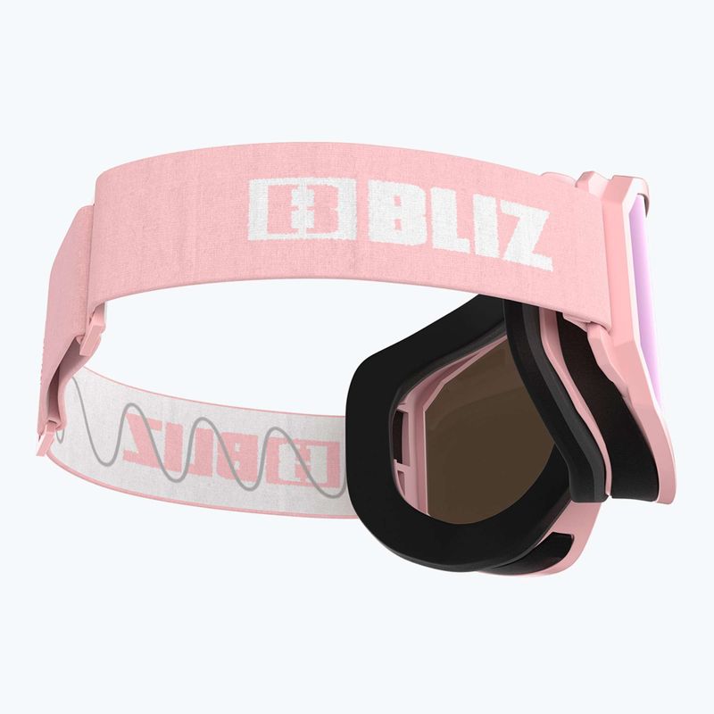 Ochelari de schi  Bliz Rave matt powder pink/brown pink multi 6