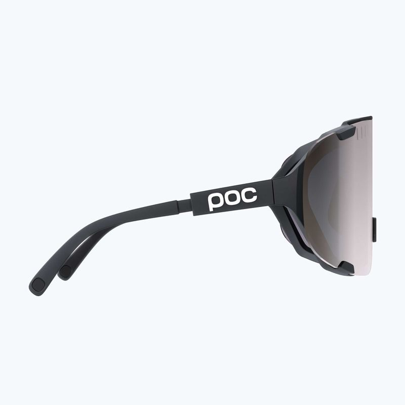 Ochelari de soare POC Devour uranium black/clarity road/sunny silver 4