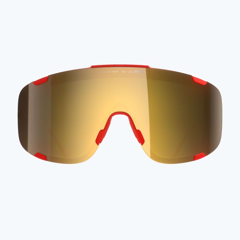Ochelari de soare  POC Devour prismane red/clarity road/partly sunny gold 2