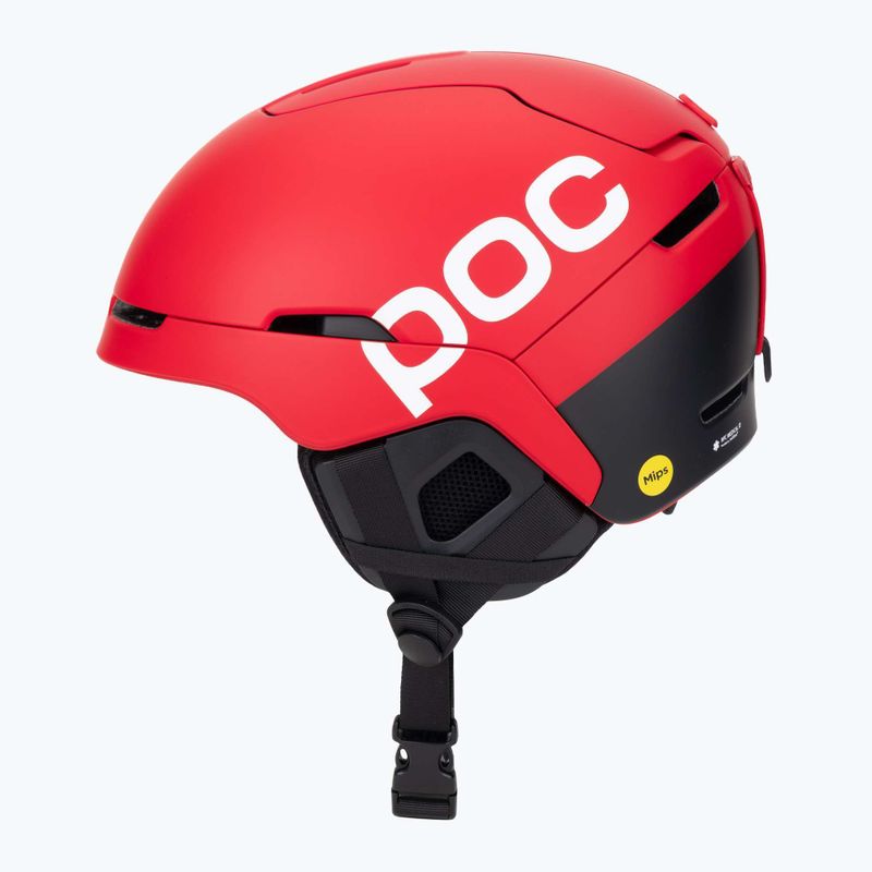 Cască de schi POC Obex BC MIPS prismane red matt 3