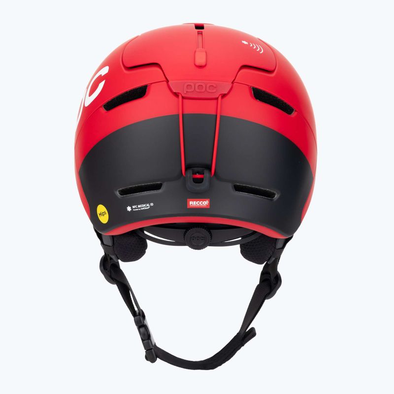 Cască de schi POC Obex BC MIPS prismane red matt 4