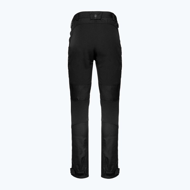 Pantaloni de trekking pentru femei Pinewood Caribou TC negru/negru 2