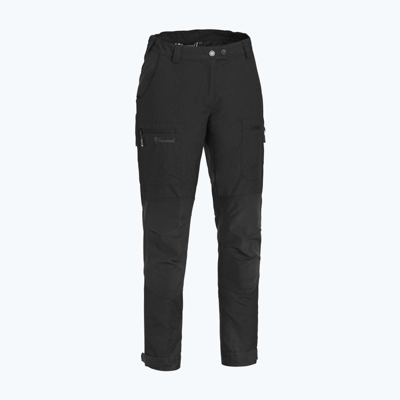 Pantaloni de trekking pentru femei Pinewood Caribou TC negru/negru 5