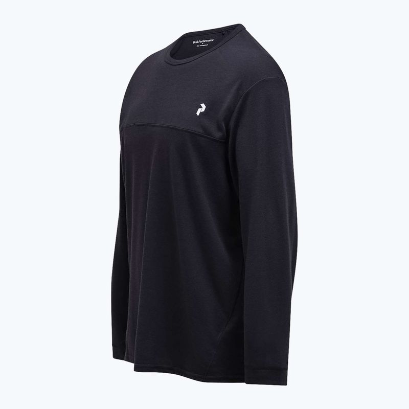 Longsleeve pentru bărbați Peak Performance Trail Wool Blend black 3