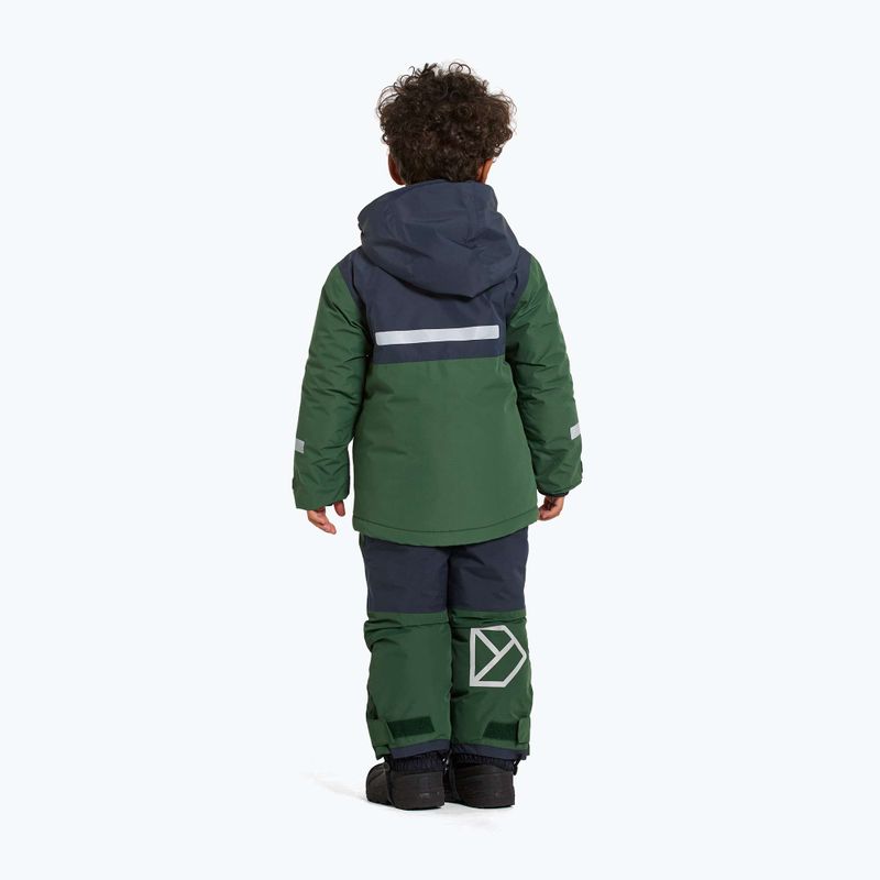 Set de schi pentru copii Didriksons Skare pine green 7