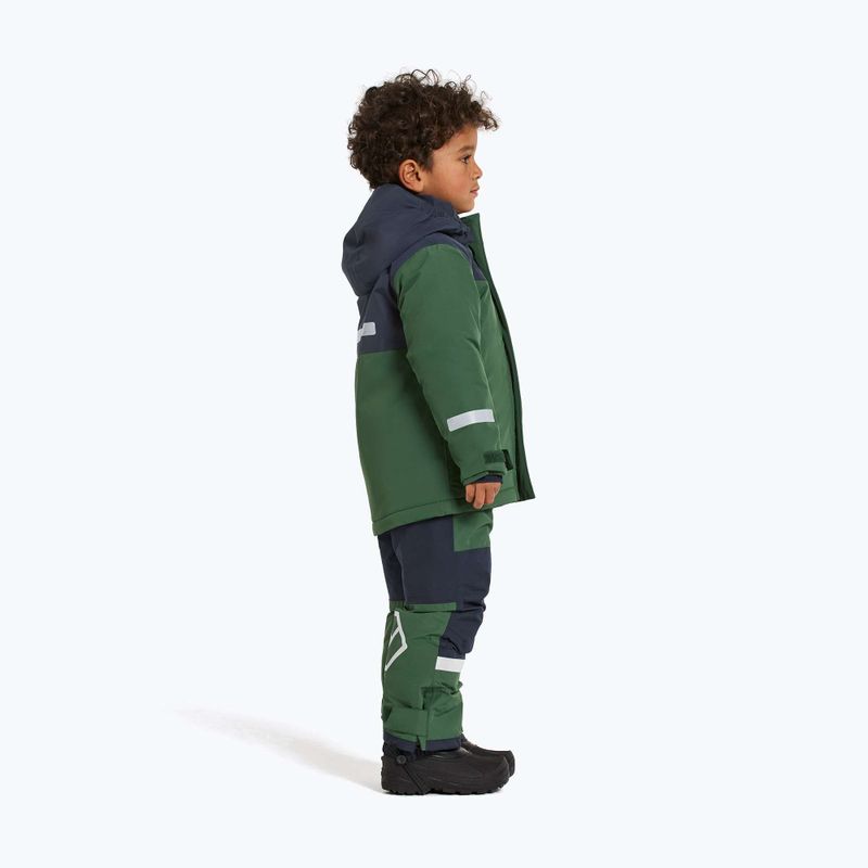 Set de schi pentru copii Didriksons Skare pine green 8