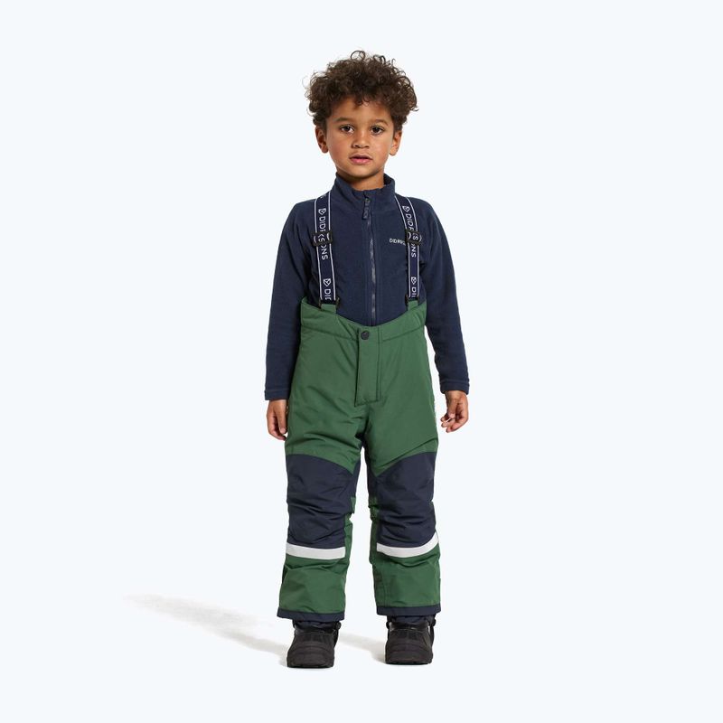 Set de schi pentru copii Didriksons Skare pine green 10
