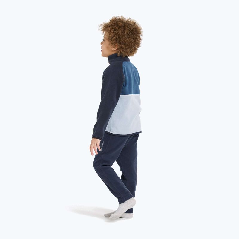 Bluză pentru copii Didriksons Monte Half Button cloud blue 5