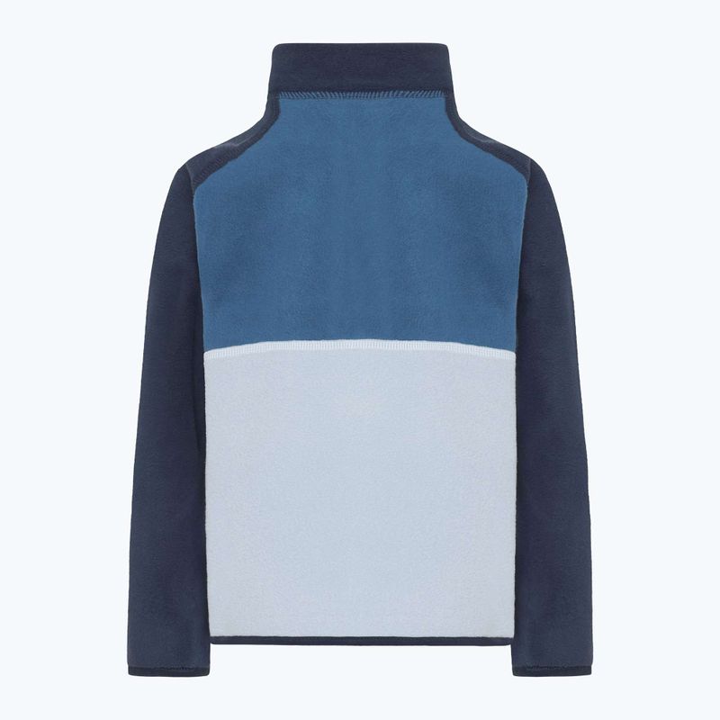Bluză pentru copii Didriksons Monte Half Button cloud blue 8