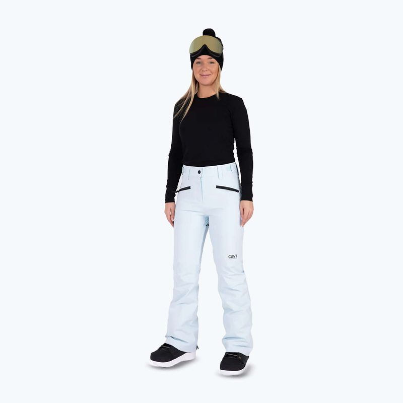 Pantaloni de snowboard pentru femei Colourwear Cork lt blue 2