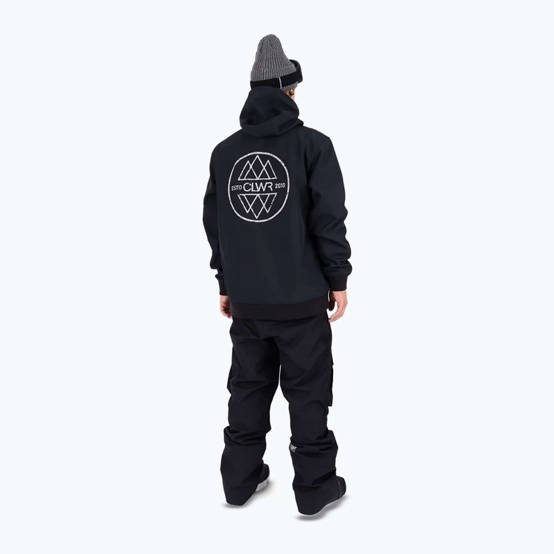 Hanorac de snowboard Colourwear Est 2010 Hood black 3