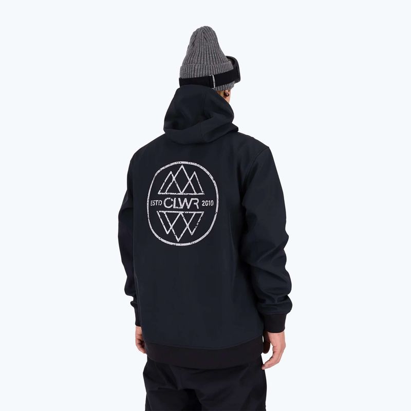 Hanorac de snowboard Colourwear Est 2010 Hood black 4