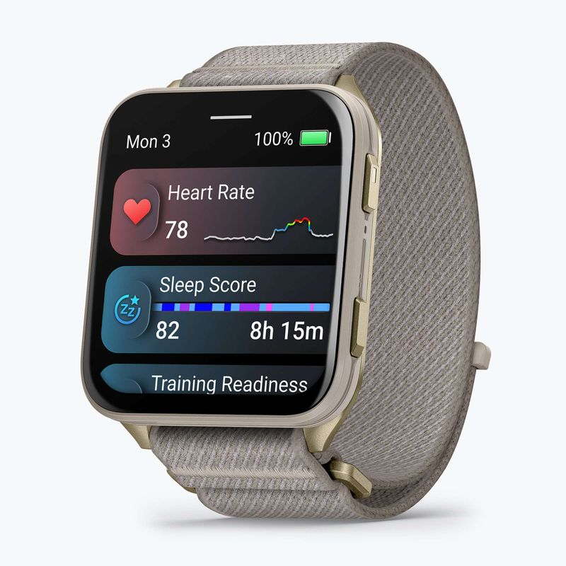 Ceas Garmin Venu X1 soft gold/french gray 3