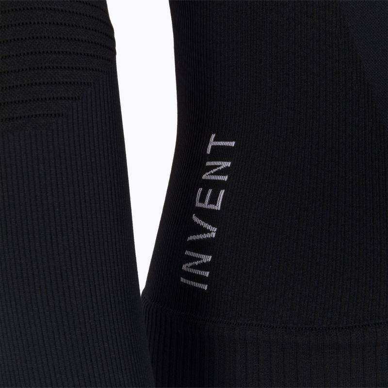 Bluză termică damă X-Bionic Invent 4.0 Run Speed black/charcoal 4