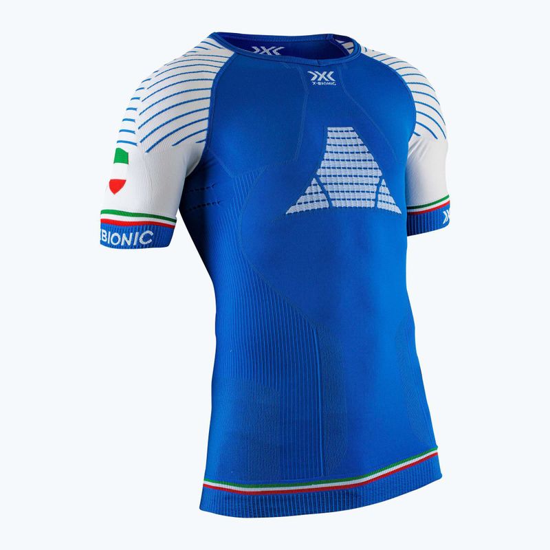 Tricou termoactiv pentru bărbați X-Bionic Invent 4.0 Patriot Running Shirt blue 5