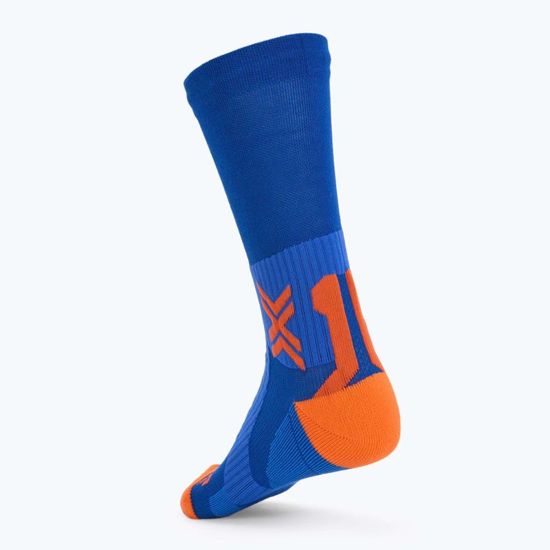 Șosete X-Socks Run Perform Warm Crew twyce blue/orange 2