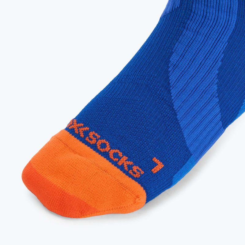 Șosete X-Socks Run Perform Warm Crew twyce blue/orange 3