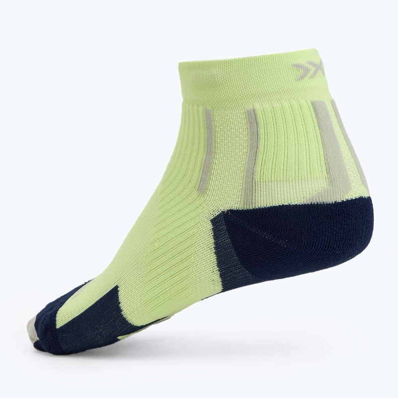 Șosete pentru bărbați X-Socks Run Perform Ankle neolime/x black 2