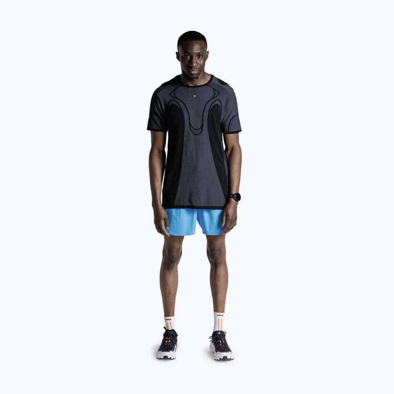 Pantaloni scurți de alergare pentru bărbați X-Bionic Corefusion Run Discover Eternal Ice 2