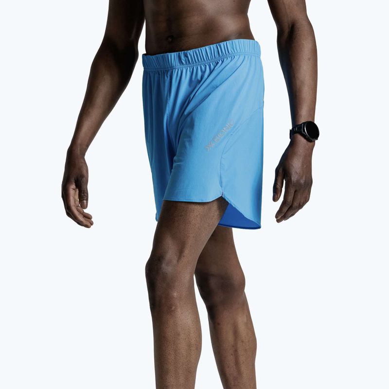 Pantaloni scurți de alergare pentru bărbați X-Bionic Corefusion Run Discover Eternal Ice 5