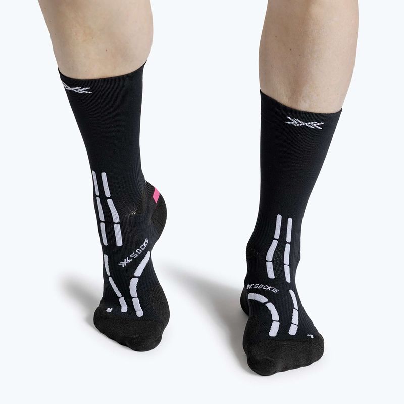 Șosete X-Socks Trail Anatomix Crew x black/x white 2
