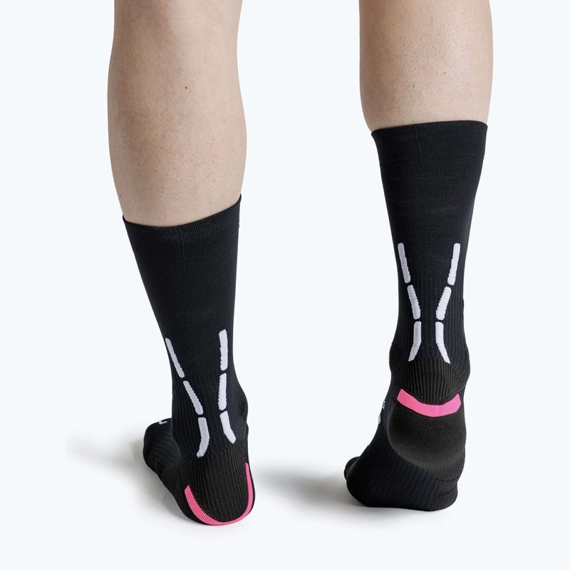 Șosete X-Socks Trail Anatomix Crew x black/x white 3