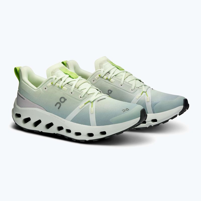 Încălțăminte de alergare pentru femei On Cloudsurfer Trail Waterproof lima/mineral 8