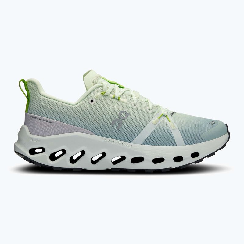 Încălțăminte de alergare pentru femei On Cloudsurfer Trail Waterproof lima/mineral 9