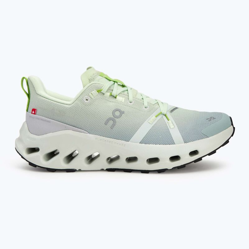 Încălțăminte de alergare pentru femei On Cloudsurfer Trail Waterproof lima/mineral 2