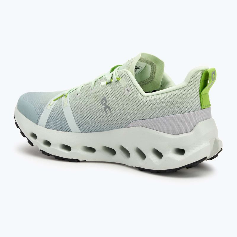 Încălțăminte de alergare pentru femei On Cloudsurfer Trail Waterproof lima/mineral 3