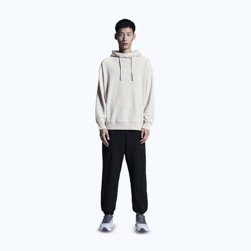 Bluză pentru bărbați On Club Hoodie silver 2