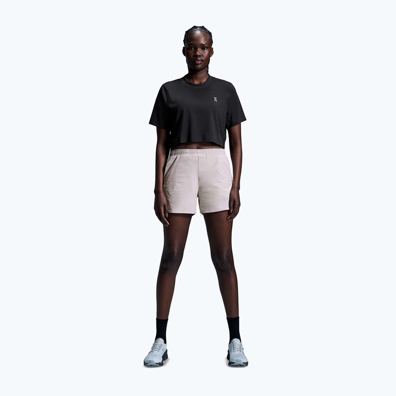 Tricou de antrenament pentru femei On Train-T Crop black 2