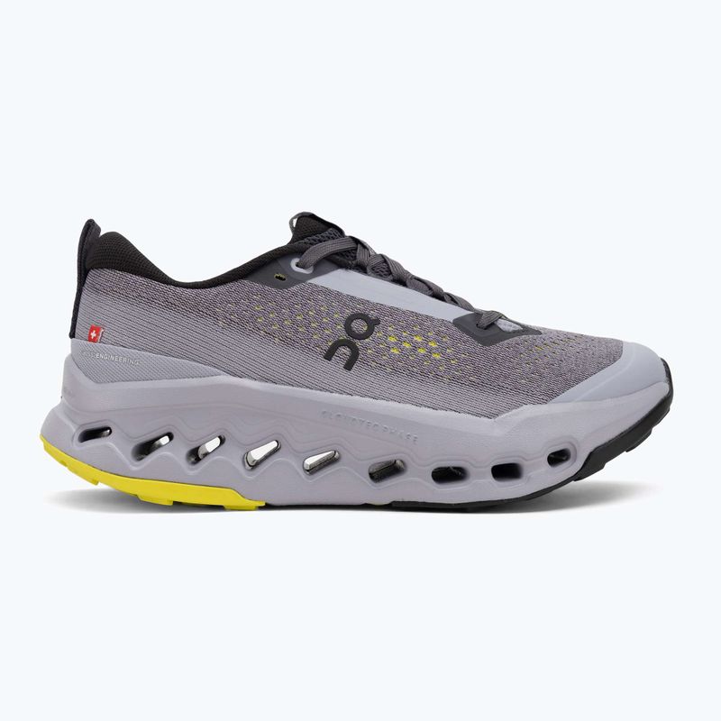 Pantofi de alergare damă On Cloudsurfer Trail 2 iron/lilac 2